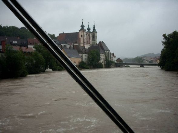 Hochwasser Steyr 2009 - 