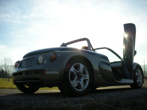 für 1 Wochenende in Renault Spider - 