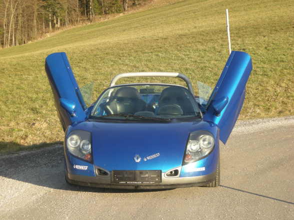 für 1 Wochenende in Renault Spider - 