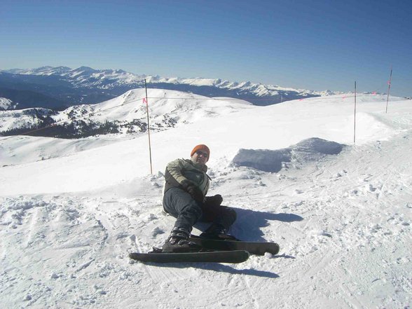 Training und Skifahren - 