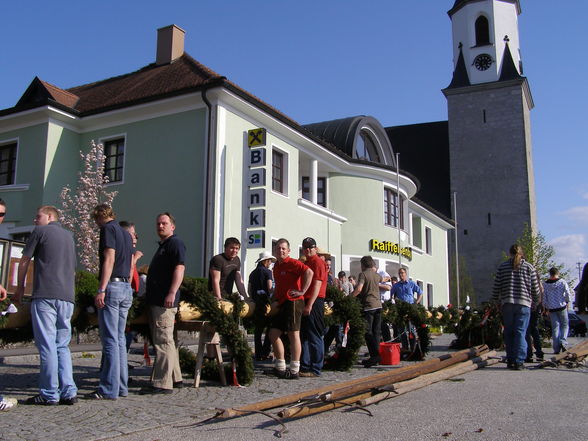 Maibaum aufstön 2008 - 