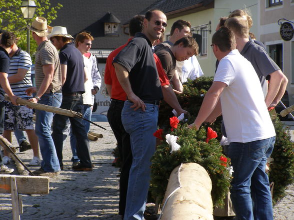 Maibaum aufstön 2008 - 