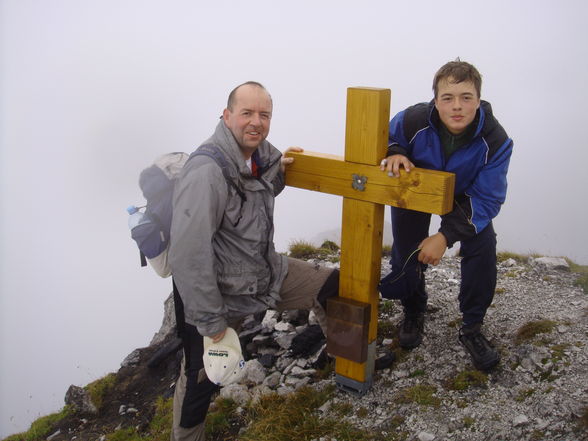 Klettern Hopfbürglhütte 2008 - 