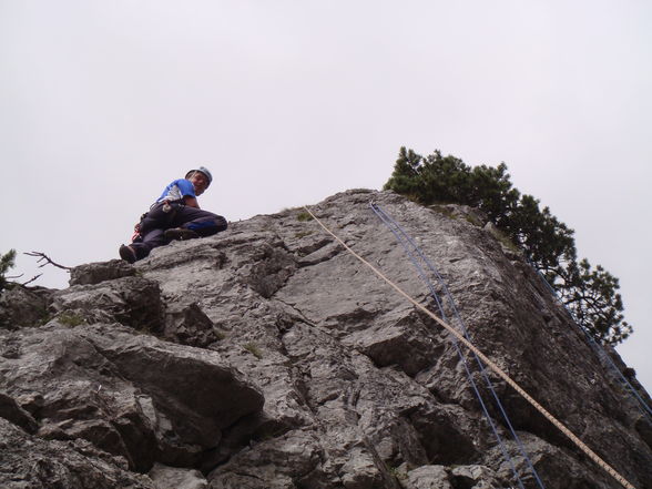 Klettern Hopfbürglhütte 2008 - 