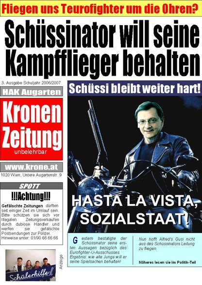 Kronen Zeitung !!! - 