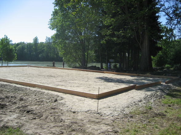 Bautagebuch Beachvolleyballplatz & Beach - 