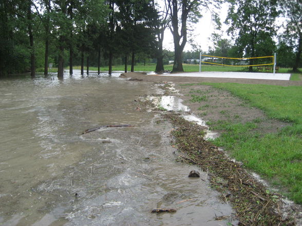 Hochwasser Ennsdorf Beach - 