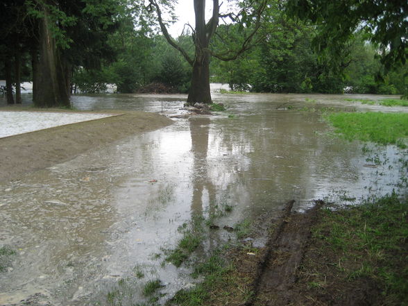 Hochwasser Ennsdorf Beach - 