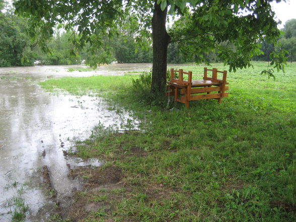 Hochwasser Ennsdorf Beach - 