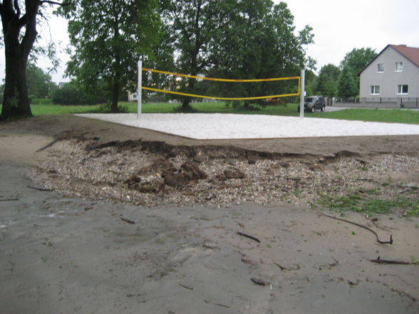 Hochwasser Ennsdorf Beach - 