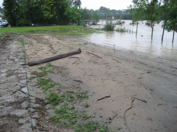 Hochwasser Ennsdorf Beach - 