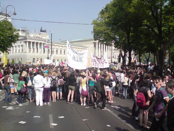 Schulstreik Wien am 24.4.2009 - 