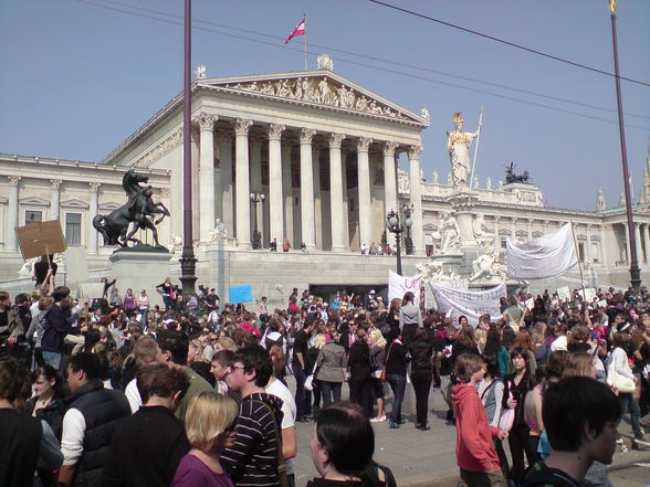 Schulstreik Wien am 24.4.2009 - 