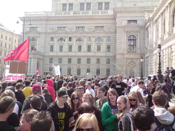 Schulstreik Wien am 24.4.2009 - 