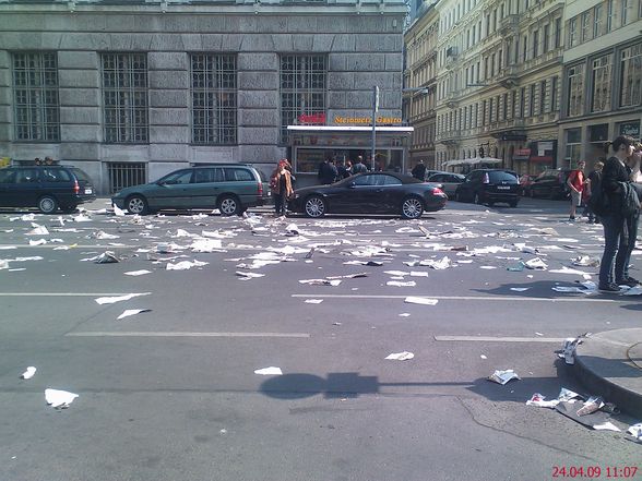 Schulstreik Wien am 24.4.2009 - 