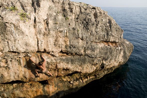 climing in croatia - 