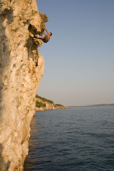 climing in croatia - 