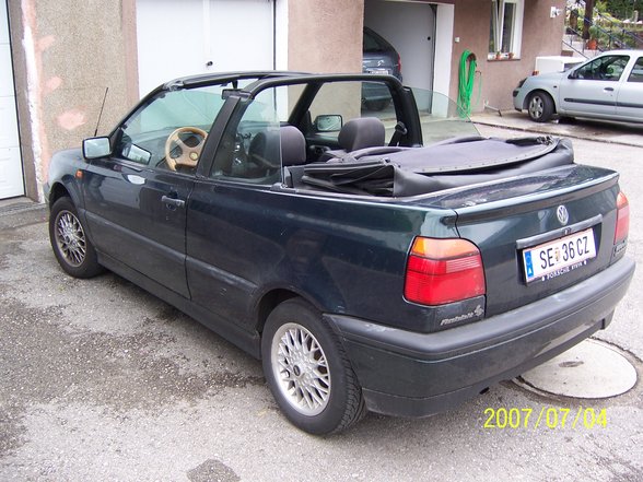 3er Golf Cabrio *Mein altes Auto* - 