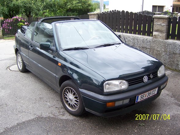 3er Golf Cabrio *Mein altes Auto* - 