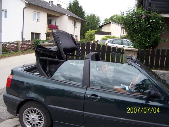 3er Golf Cabrio *Mein altes Auto* - 