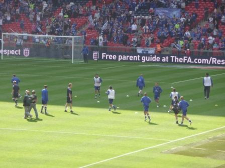 FA-Cup Halbfinale Man Utd  - Everton - 