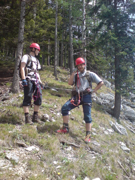 Bergsteigen am Mendlingstein - 