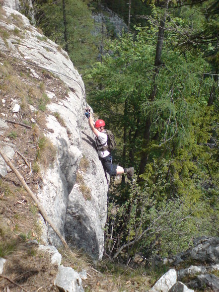 Bergsteigen am Mendlingstein - 