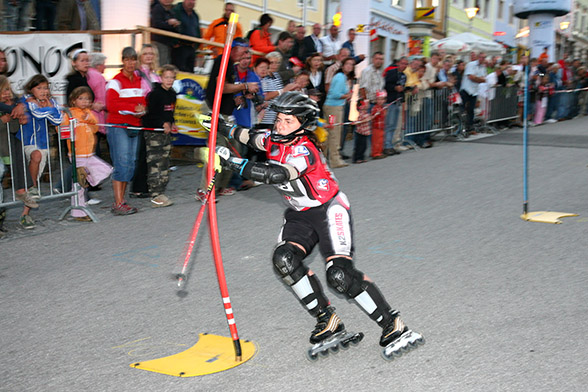 Inline-Nachtslalom in Haag 4.8.2007 - 