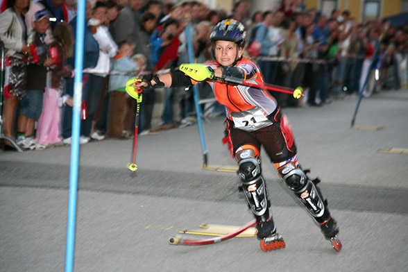 Inline-Nachtslalom in Haag 4.8.2007 - 