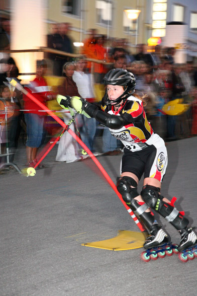 Inline-Nachtslalom in Haag 4.8.2007 - 