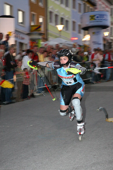 Inline-Nachtslalom in Haag 4.8.2007 - 