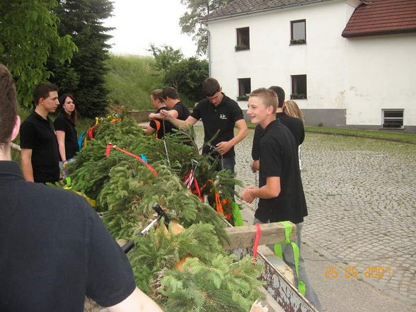 Maibaum zurückbringen Karlsbach 07 - 