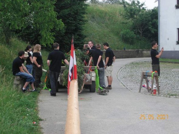 Maibaum zurückbringen Karlsbach 07 - 