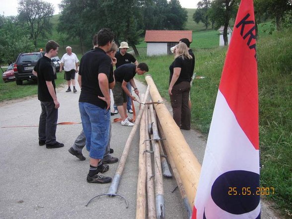 Maibaum zurückbringen Karlsbach 07 - 