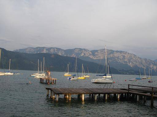 Blubb+Knuddlfisch am Attersee 28+29.7.06 - 