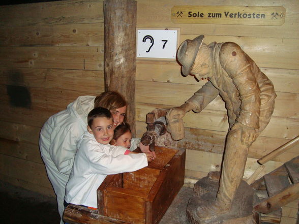 Familienausflug Salzbergwerk Hallein - 