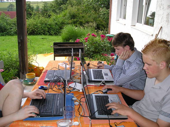 Fette grillerei + LAN Party - 