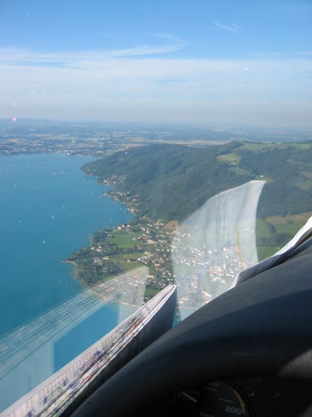 flug zum attersee - 