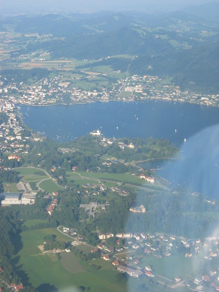 flug zum attersee - 