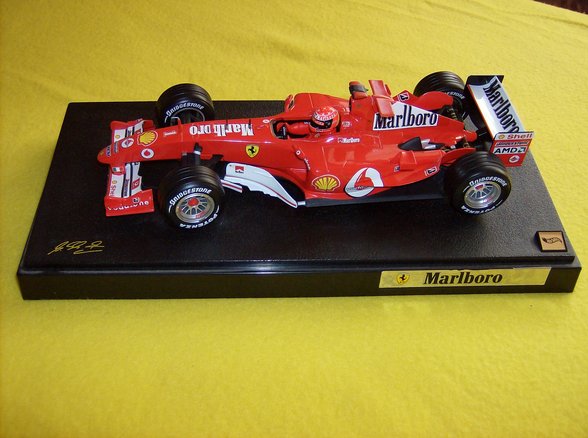 Meine Formel 1 FERRARIS 1:18 - 