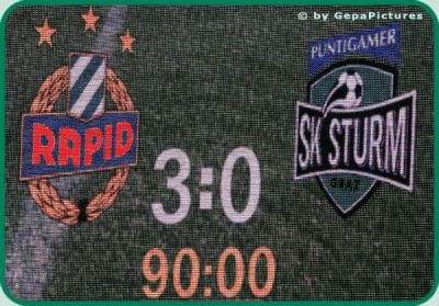 Rapid 3:0 Sturm - 