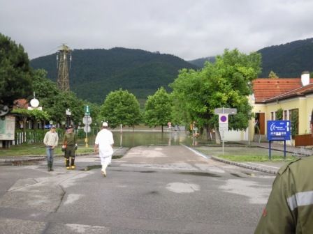 Hochwasser in Spitz 2009 - 