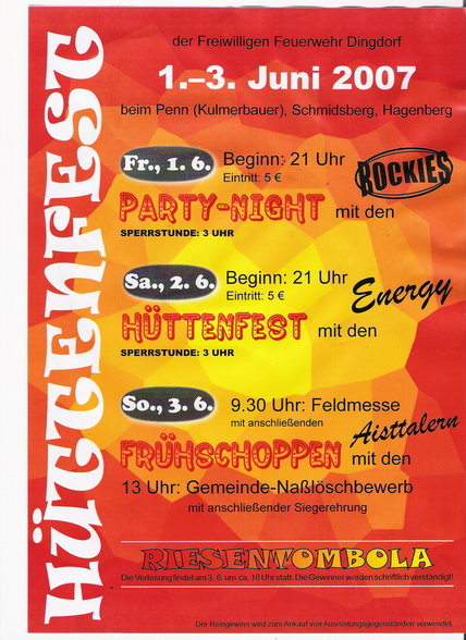 Hüttenfest FF Dingdorf - 