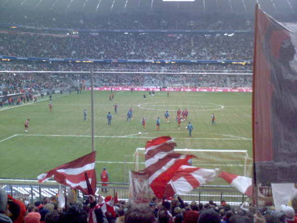 FC Bayern gegen Frankfurt - 