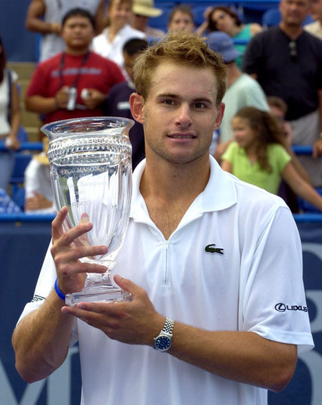 Joachim Johansson und Andy Roddick - 