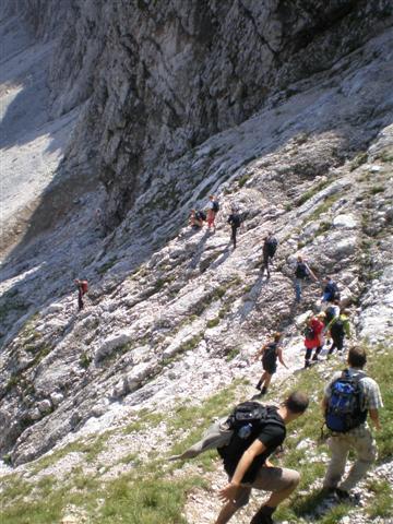 Bergsteigen Großer Pyrgas - 