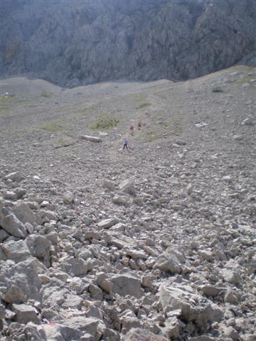 Bergsteigen Großer Pyrgas - 