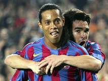 CRISTIANO RONALDO und RONALDINHO - 