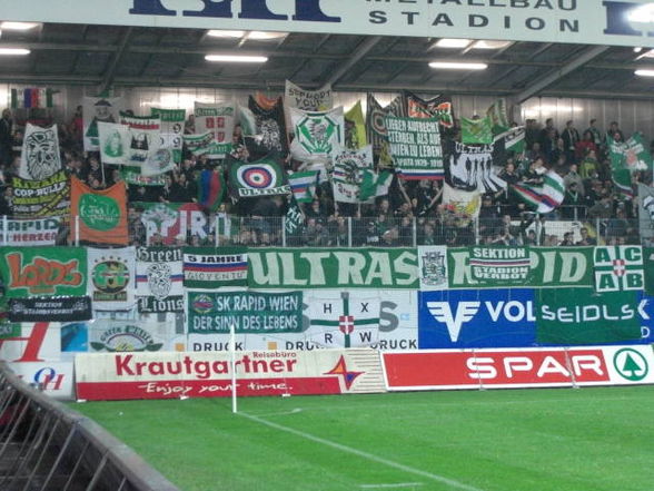 RAPID zu gast in ried - 