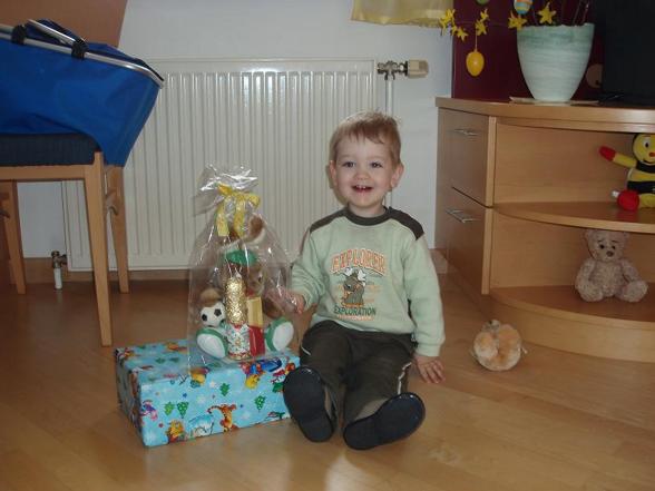 Ostern 2008 mit meinem Sohn Marcel - 